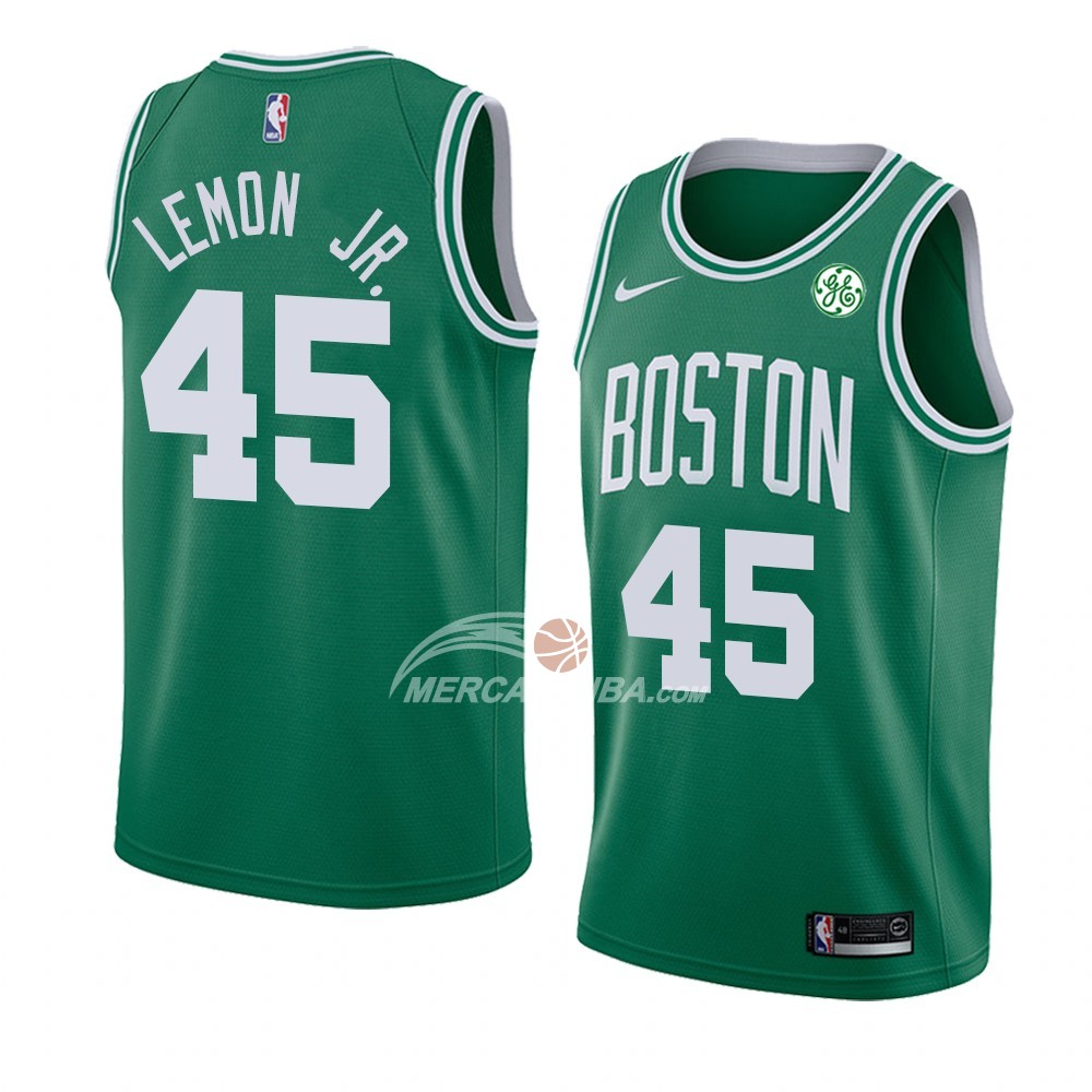 Maglia Boston Celtics Walter Lemon JR Icon 2018 Verde